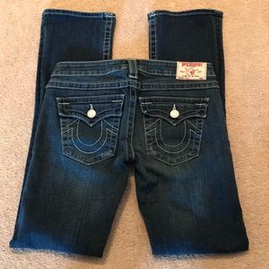 True Religion Jeans. Distressed. Size 29. EUC